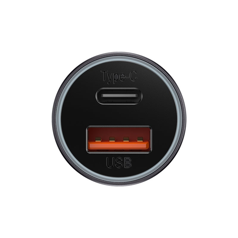 Baseus 60W Car Charger Quick Charge 4.0 3.0 Type C PD Fast Charging FCP SCP AFC Car Charger For Xiaomi iPhone 15 Pro Max Huawei Samsung