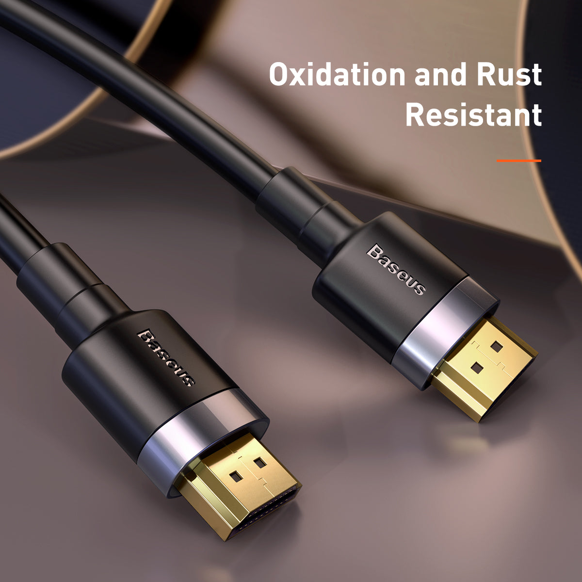Baseus Cafule 4K HDMI Male To 4K HDMI Male Adapter Cable 1m/2m/3m/5m HDMI 2.0 For Monitor Display Projector 4K 60Hz