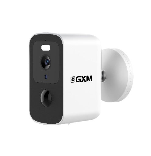 GXM GO5 4G LTE Security Wireless Camera 3K 5MP SIM Card Battery Powered AI Human Detection IP66 Outdoor No WiFi Required