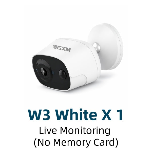GXM W3 Pro Wireless Battery Camera – 2K Home Security Camera with Motion Detection & Night Vision