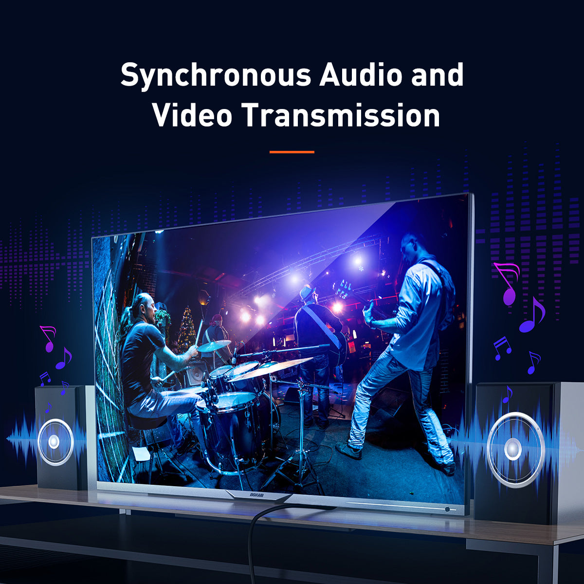 Baseus Cafule 4K HDMI Male To 4K HDMI Male Adapter Cable 1m/2m/3m/5m HDMI 2.0 For Monitor Display Projector 4K 60Hz