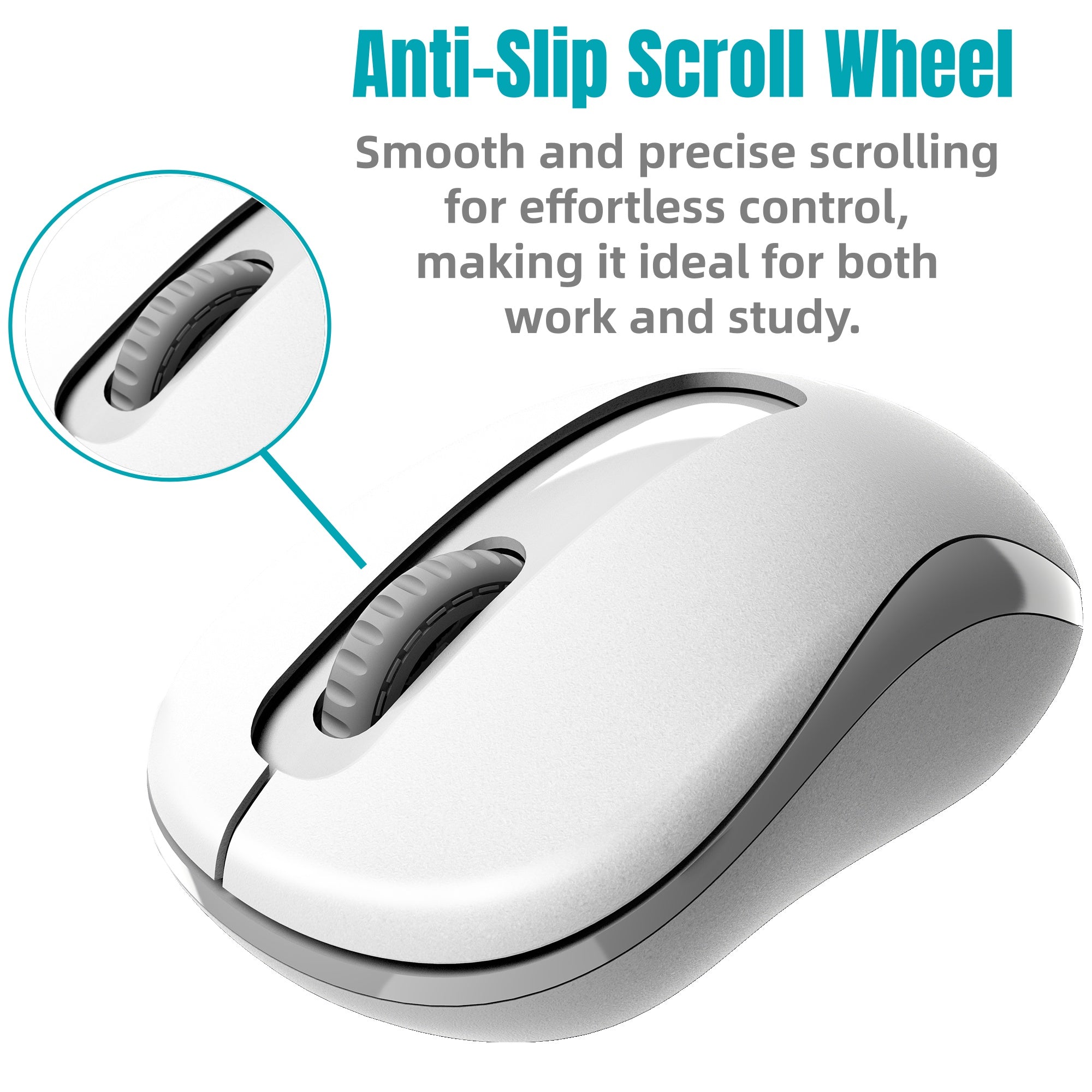 RAPOO M10 Plus 2.4GHz Wireless Optical Mouse | 1200 DPI | Ergonomic Ambidextrous Design | 12-Month Battery Life