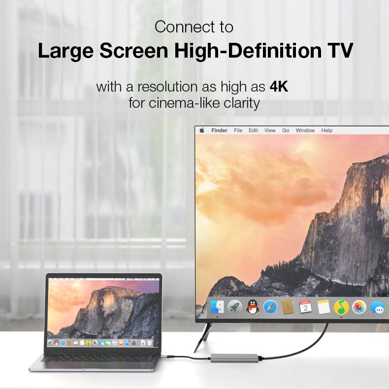 GXM 6 IN 1 USB-C Multi-function Dock Station 4K HDMI PD3.0 USB SD TF Card Slot Laptop Mobile Phone Hub 95116D