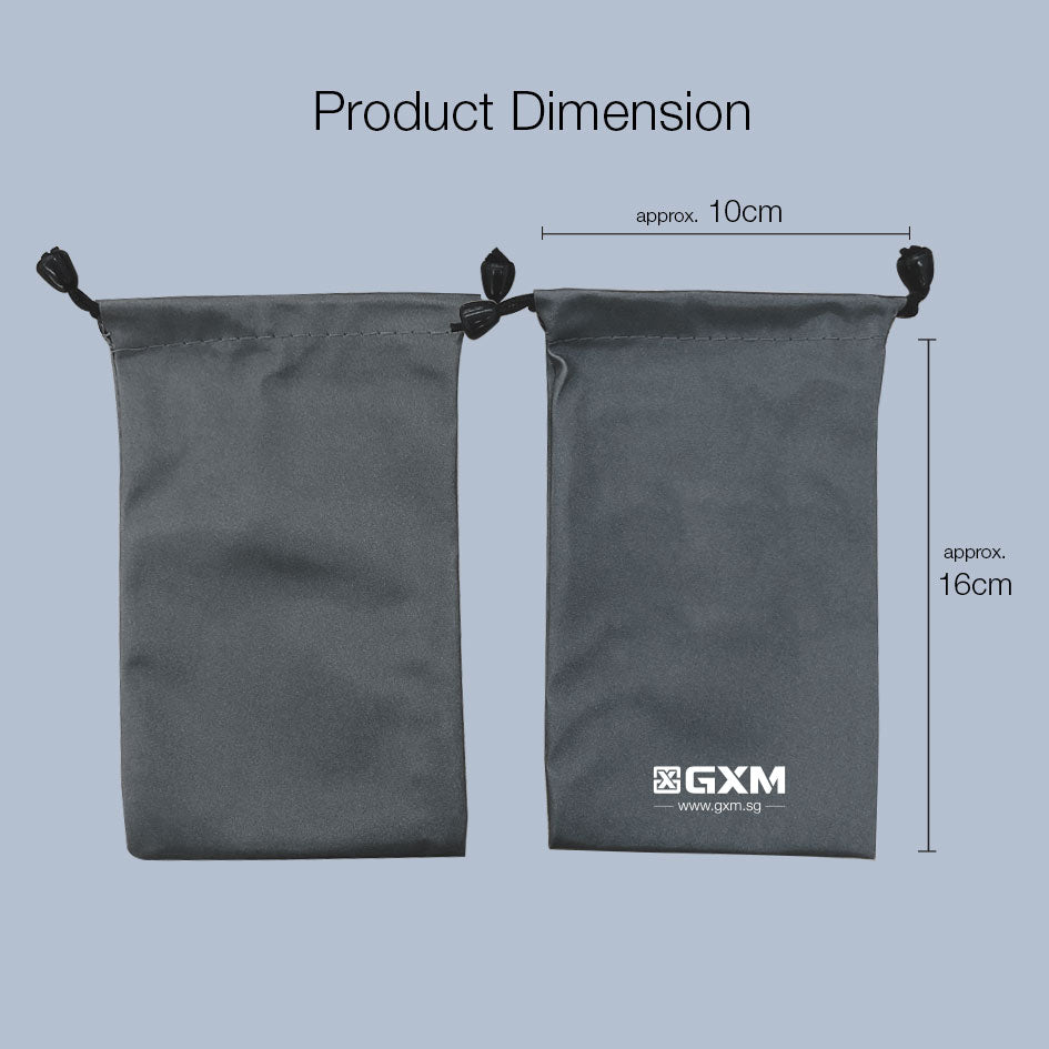 GXM Pouch Bag Cover Water-resistance Mesh for Mobile Phone Power Bank USB Cable Charger