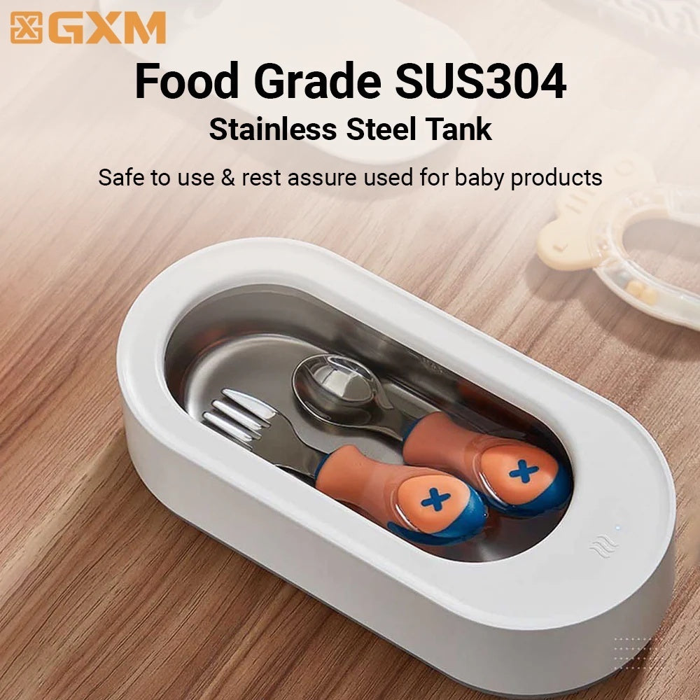 EraClean Pro Wireless Ultrasonic Cleaner | 45kHz High-Frequency 360° Deep Cleaning | Type-C Fast Charging