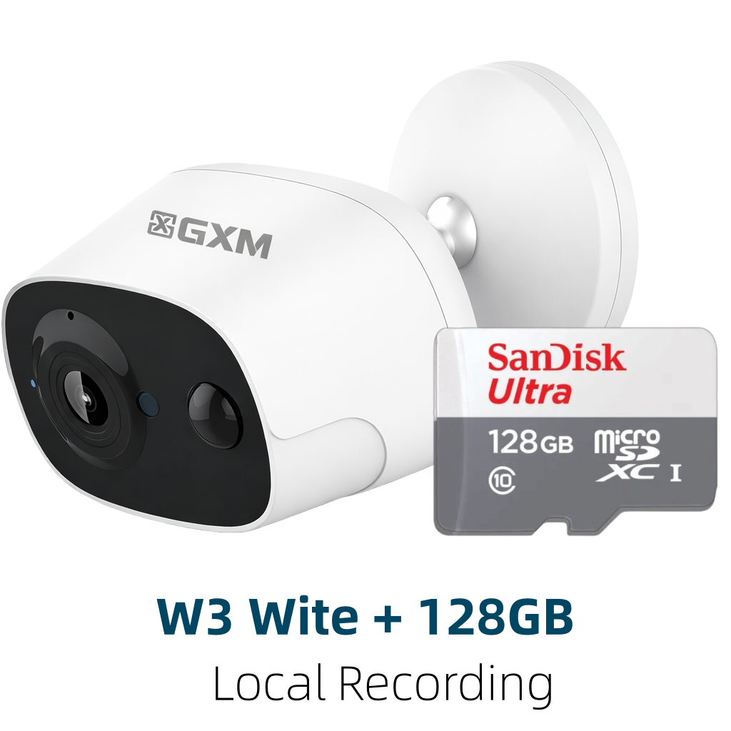 GXM W3 Pro Wireless Battery Camera β 2K Home Security Camera with Motion Detection & Night Vision