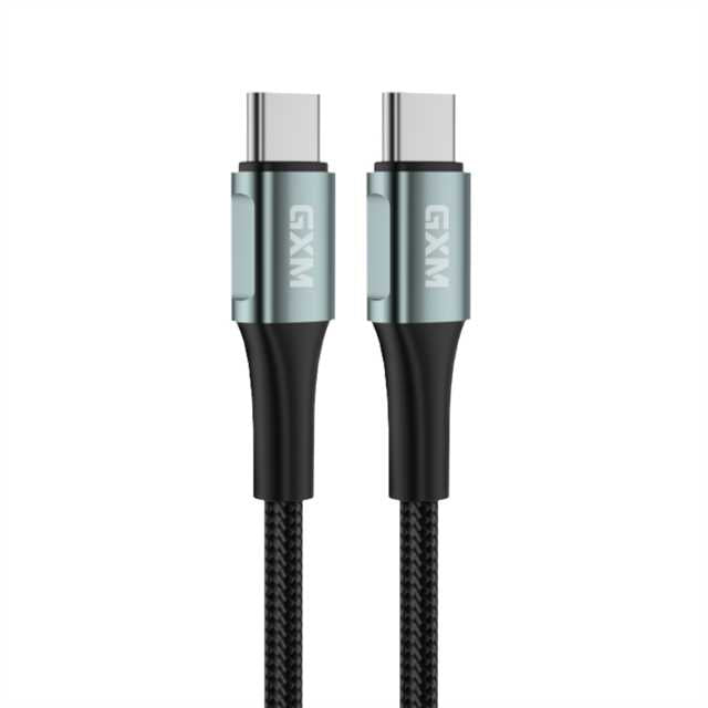 GXM 100W Ultra-Fast Charging Data Cable Type-C Lightning USB 1M 2M Data Transfer Durable Bends Temperature Control 27W Apple Fast 30W PD iPad Fast Charging