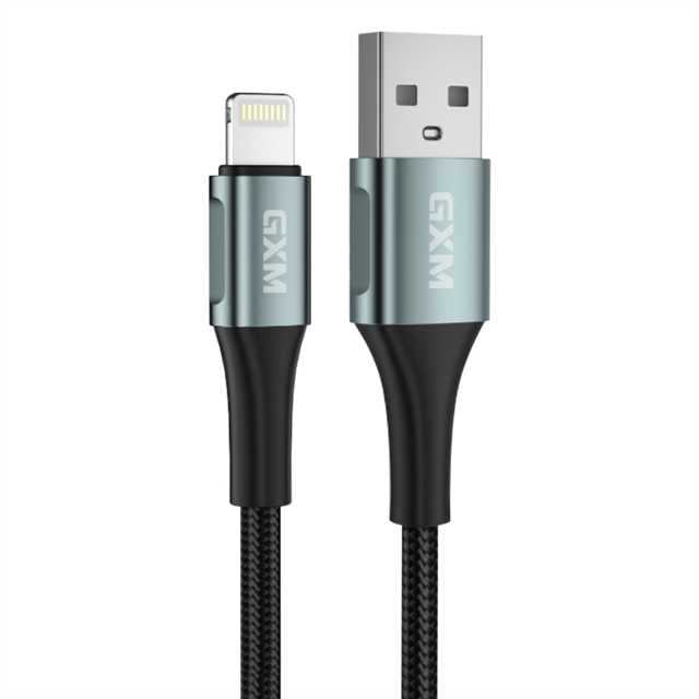 GXM 100W Ultra-Fast Charging Data Cable Type-C Lightning USB 1M 2M Data Transfer Durable Bends Temperature Control 27W Apple Fast 30W PD iPad Fast Charging