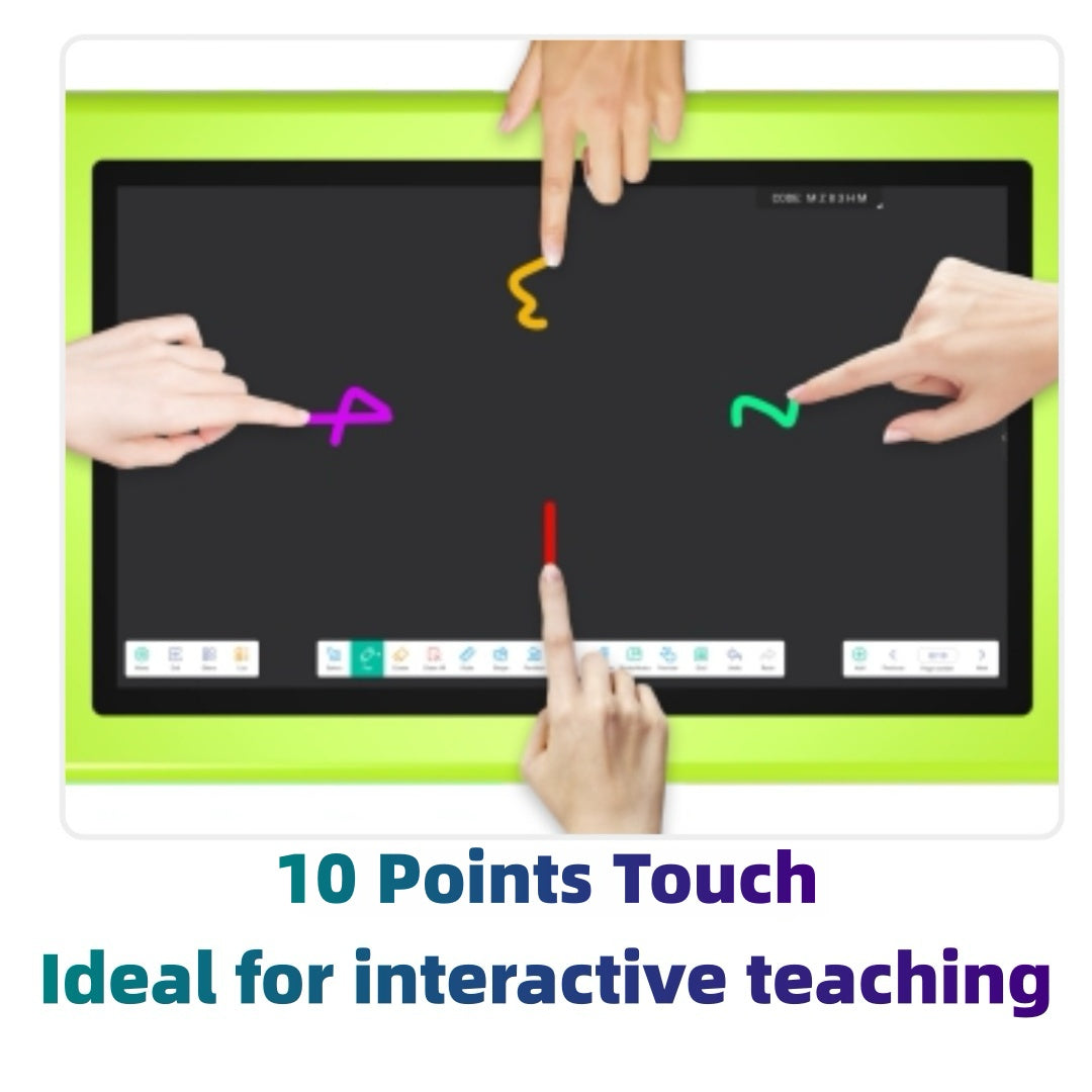 GXM 43” 4K Interactive Touch Table Touch Screen TV 10-Point Capacitive Touch, Android 13, Anti-Glare Tempered Glass, Waterproof, Multi-User Smart Display for Education, Business & Retail