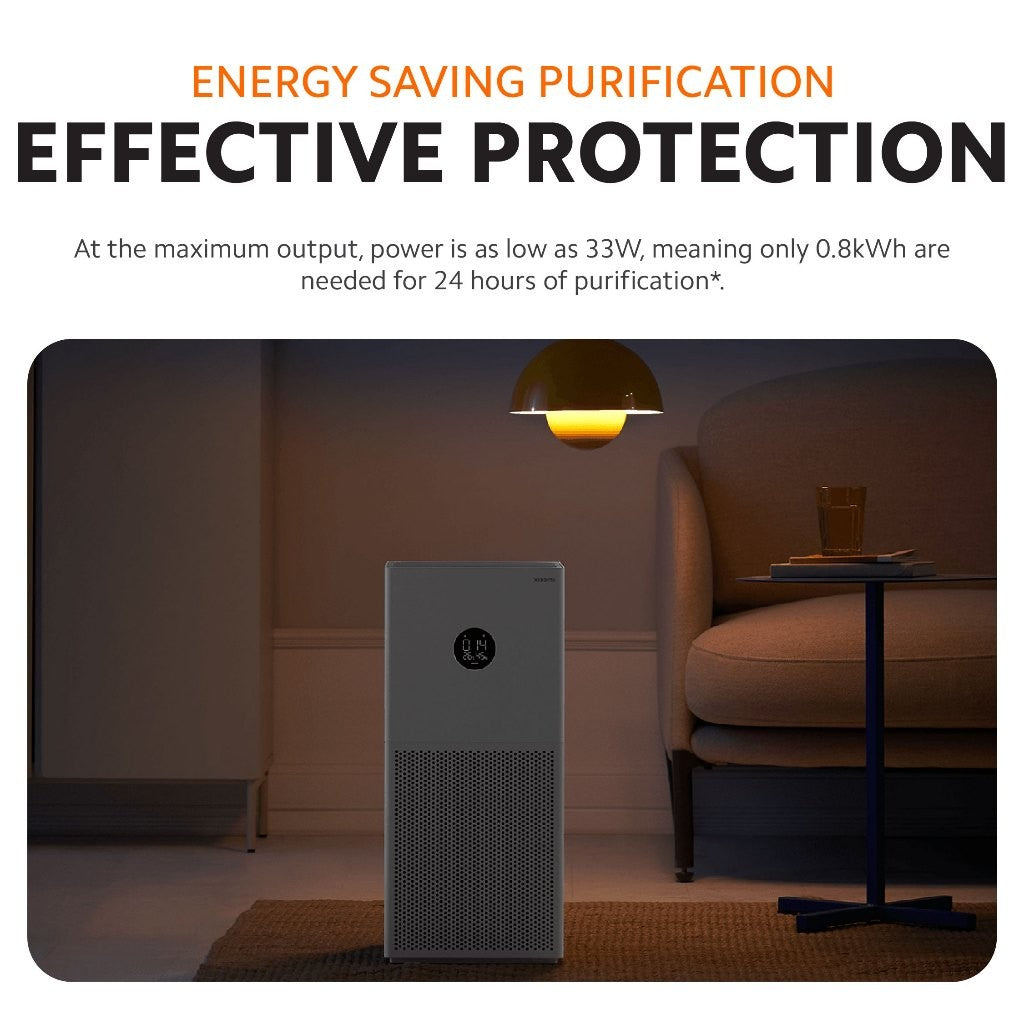 Xiaomi Smart Air Purifier 4 Lite | Dust & Pollen Filtration | Smart Control | OLED Display