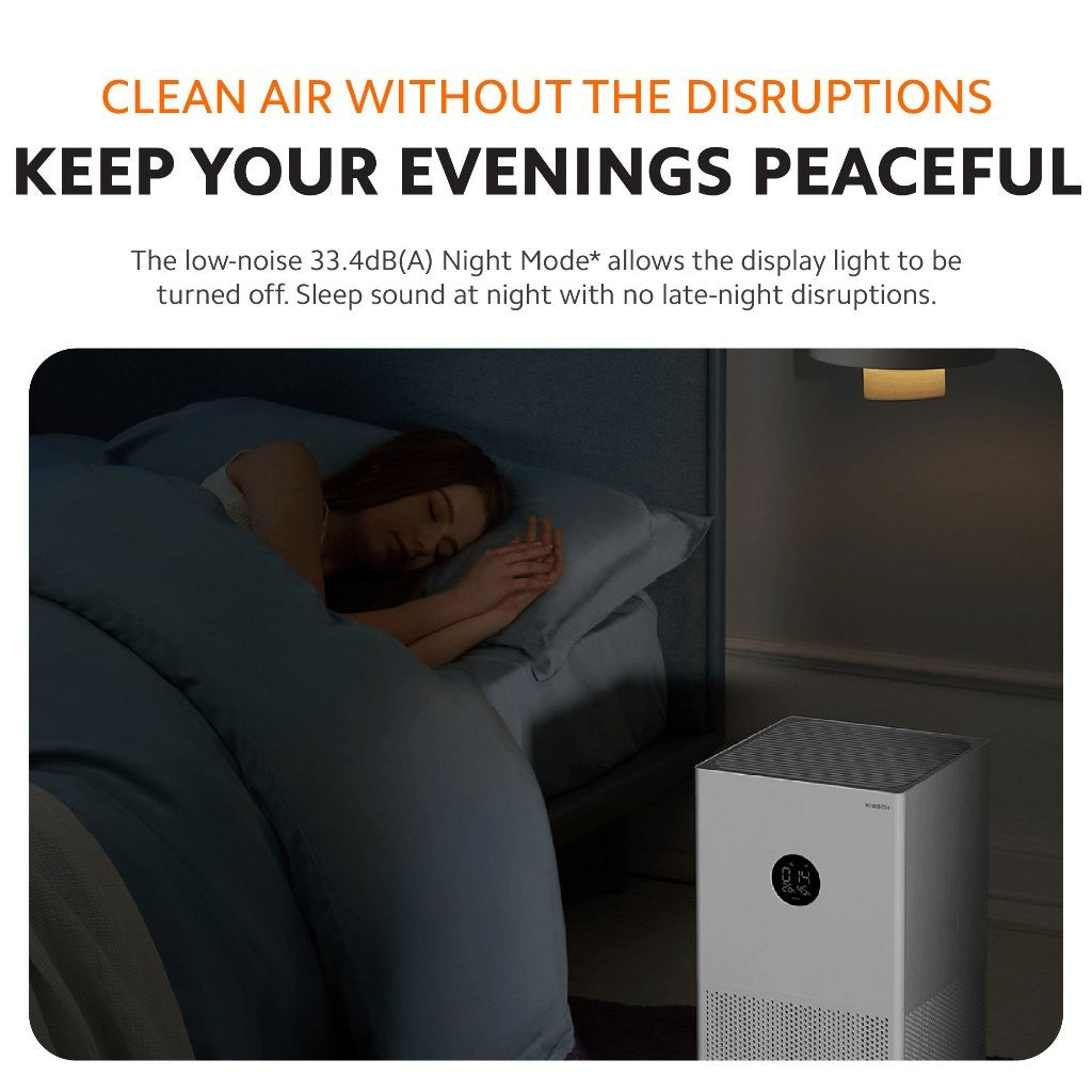 Xiaomi Smart Air Purifier 4 Lite | Dust & Pollen Filtration | Smart Control | OLED Display