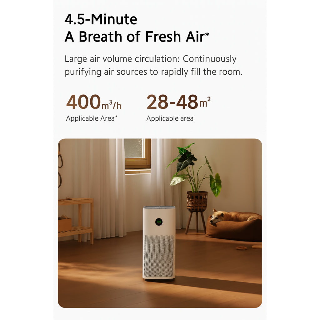 Xiaomi Air Purifier 5 Deodorizing Air Freshener Purifiers Home Bedroom Living Room Mi home APP Remote Control