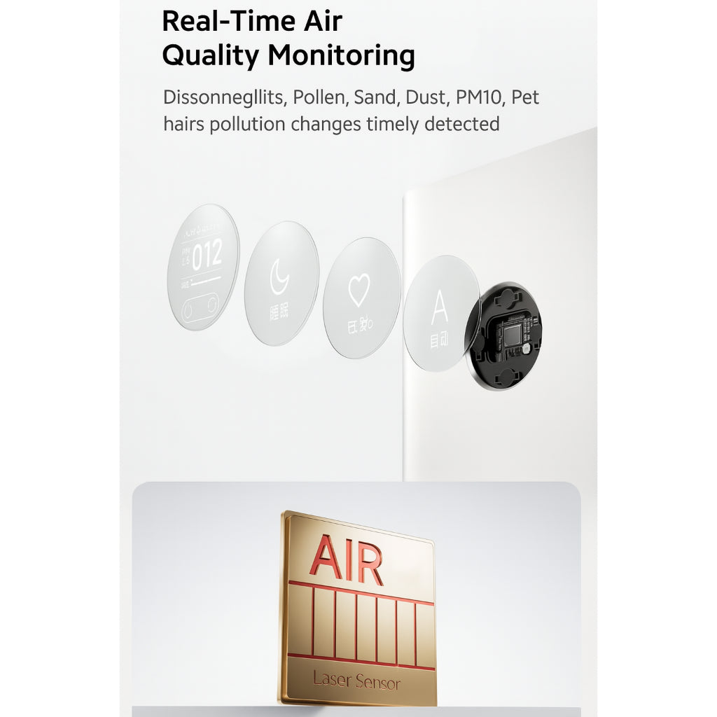 Xiaomi Air Purifier 5 Deodorizing Air Freshener Purifiers Home Bedroom Living Room Mi home APP Remote Control