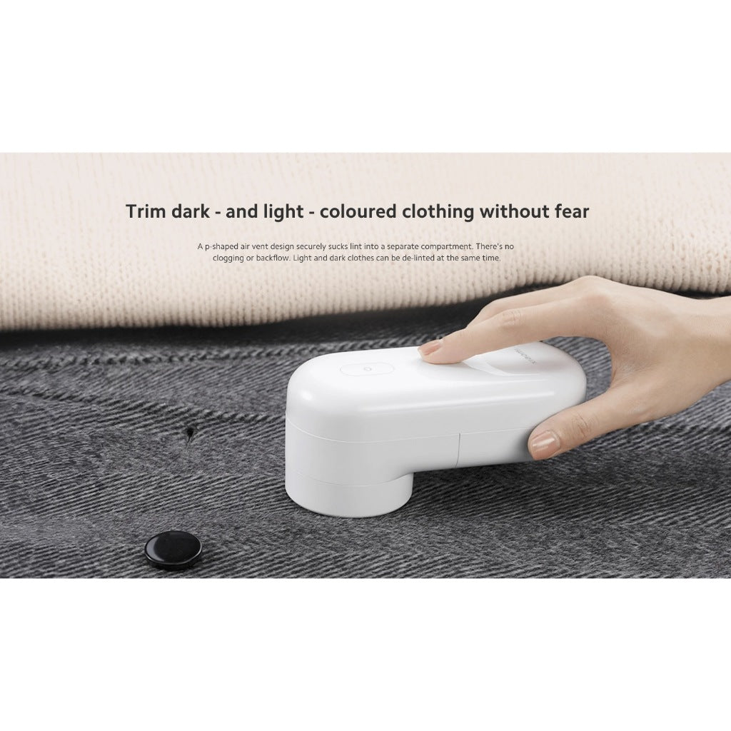 Xiaomi Mijia Lint Remover USB-C Rechargeable Fabric Shaver | 5-Blade Strong Suction | For Clothes & Sofa