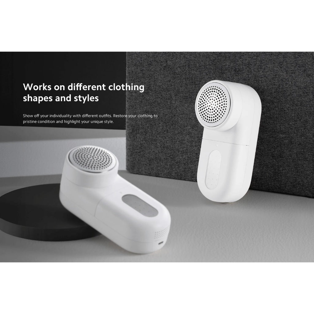 Xiaomi Mijia Lint Remover USB-C Rechargeable Fabric Shaver | 5-Blade Strong Suction | For Clothes & Sofa