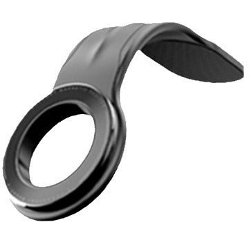 GXM CZ-19 Magnetic Car Holder Flexible Velcro Tape Adjustable Angles Strong Magnet Bendable with Free Ring