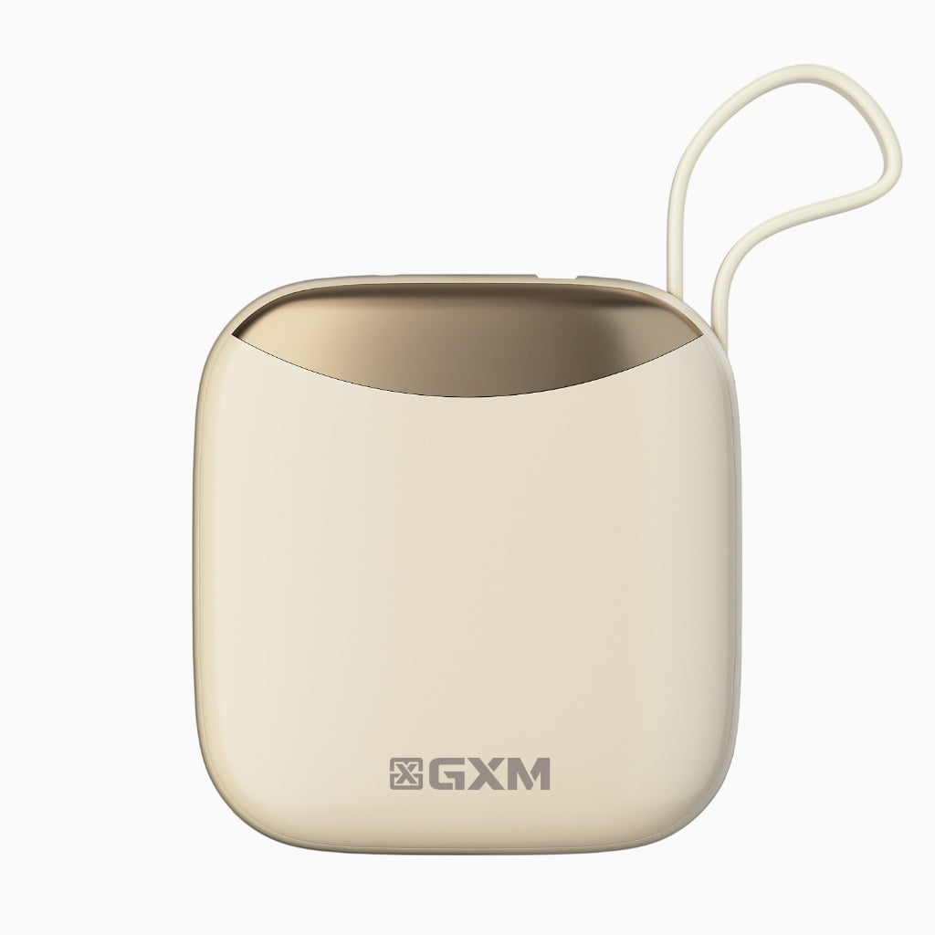 GXM 35W Portable Power Bank Fast Charging Charge 4 devices simultaneously Built-in Type-C Lighlning Cable