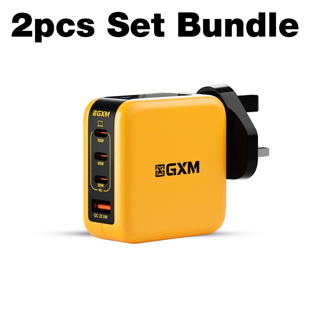 GXM 95W GaN PD 4-Port Wall Charger