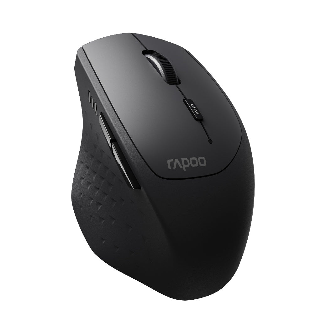 Rapoo MT550L Wireless Mouse | PAW3220 Sensor | Bluetooth 5.0 / 2.4G / Wired | 4000 DPI | USB-C Rechargeable | Multi-Devi
