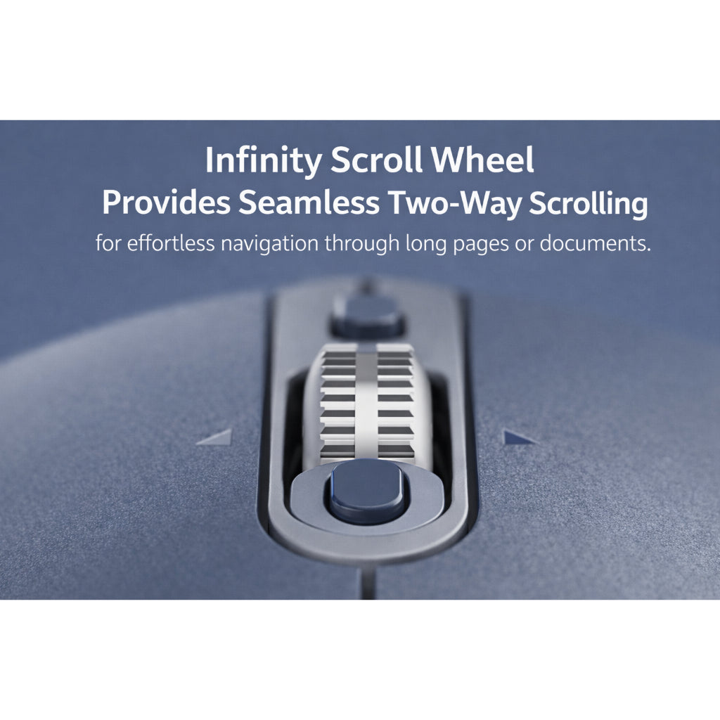 RAPOO M590 Silent Multi-Mode Wireless Mouse | 2.4G + Bluetooth 4.0/5.0 | 4800 DPI | 24 Months Warranty