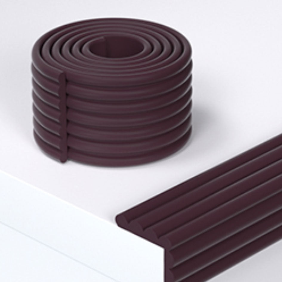 Beideli Baby Edge Protection Stripe High Density Soft Anti Collision Impact Resistance NBR Material Silicone Bumper Safety Stripe