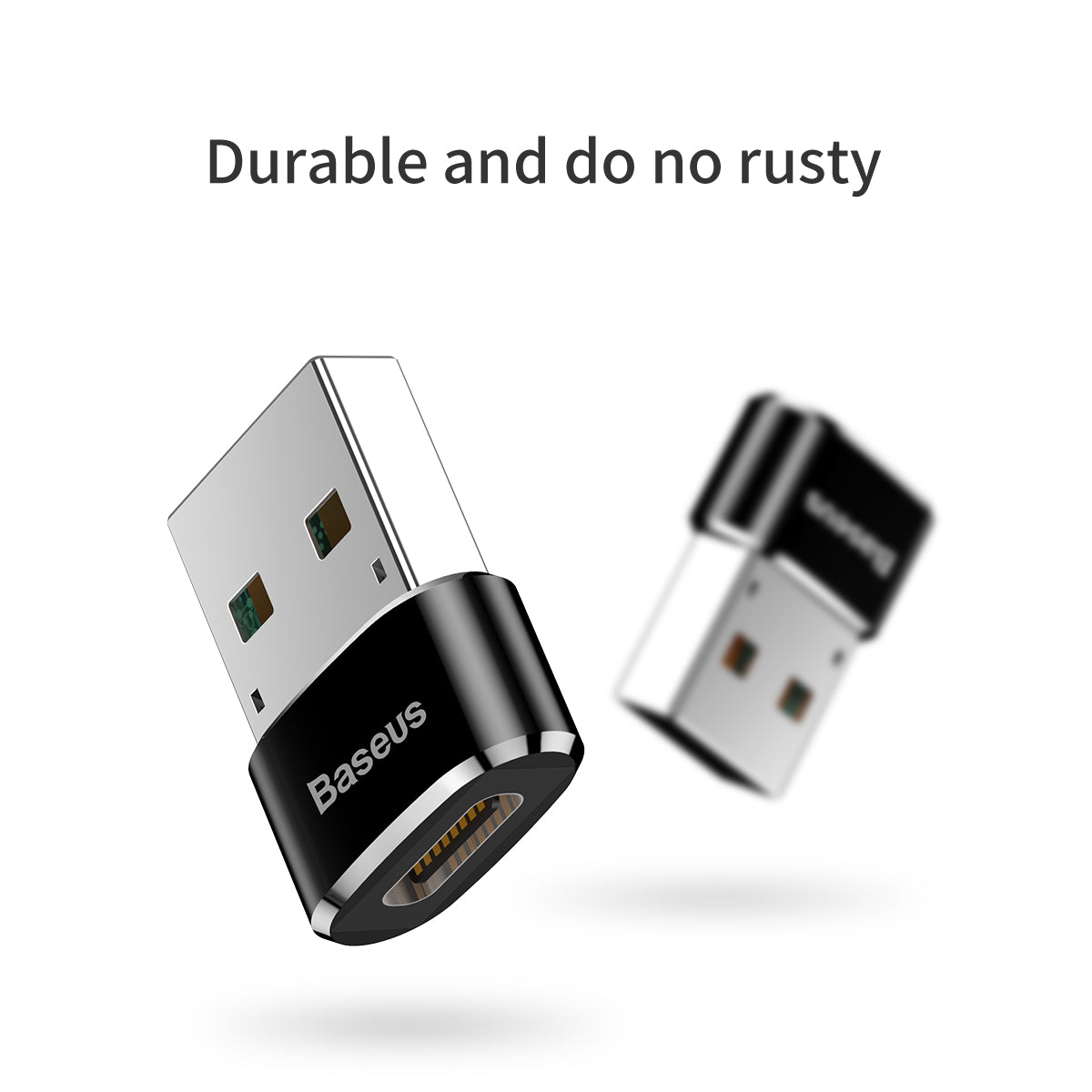 Baseus Mini 3A Type USB C Female to USB Male Adapter OTG Converter Charger Plug USB TYPE C to USB