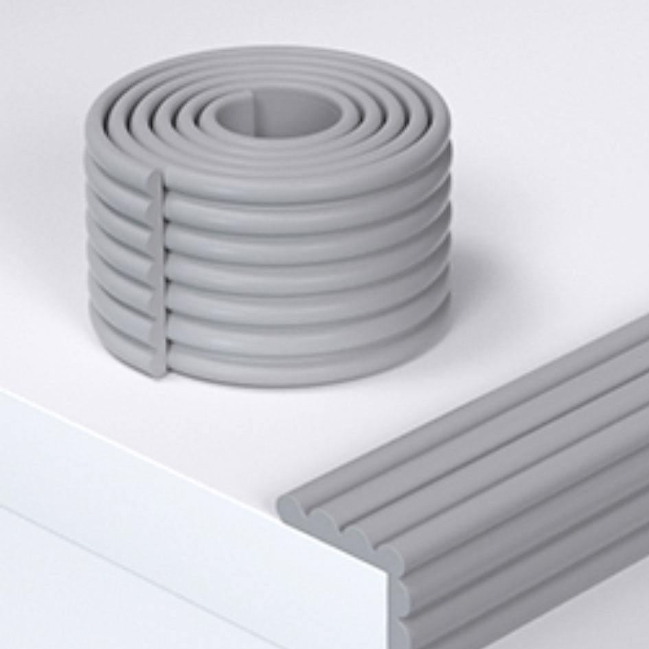 Beideli Baby Edge Protection Stripe High Density Soft Anti Collision Impact Resistance NBR Material Silicone Bumper Safety Stripe