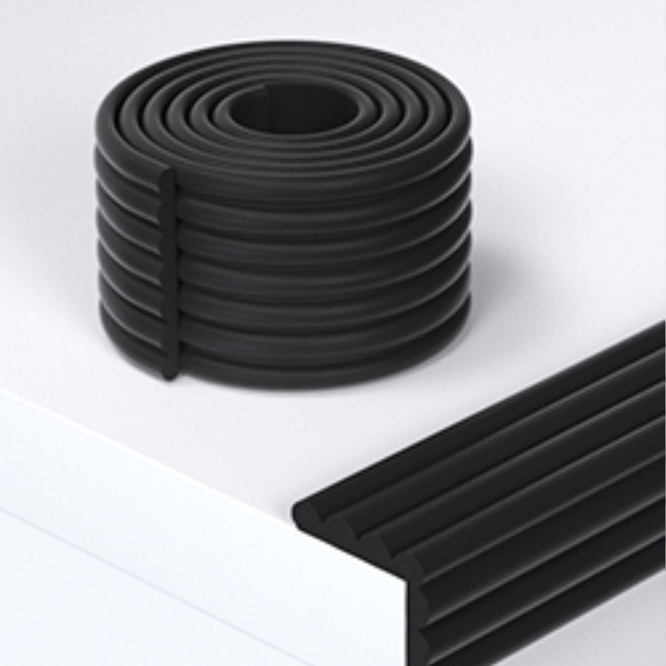 Beideli Baby Edge Protection Stripe High Density Soft Anti Collision Impact Resistance NBR Material Silicone Bumper Safety Stripe