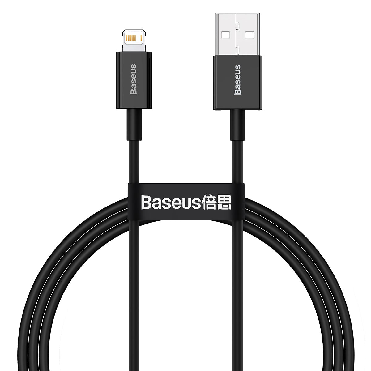Baseus Superior Lightning 2.4A USB To Lightning iP Quick Charge Data 480Mbps TPE Anti Break Durable 1M 2M Cable