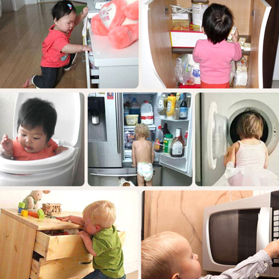 Beideli Baby Child Safety Lock Drawer Window Toilet Sliding Door Wardrobe Cabinet Lock For Kids Children Safety