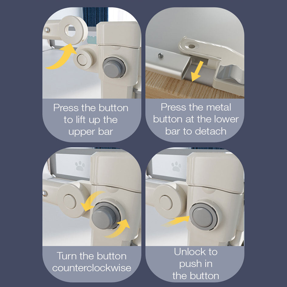 Baby Safety Bed Guard Bedrail Bed Guard Kids Safety Gate Barrier Sturdy Stable Single Sided Lifting Operation Baby Bed Guard Protection