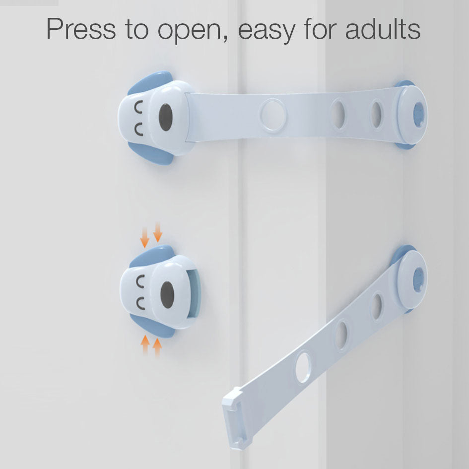 Beideli Baby Child Safety Lock Drawer Window Toilet Sliding Door Wardrobe Cabinet Lock For Kids Children Safety