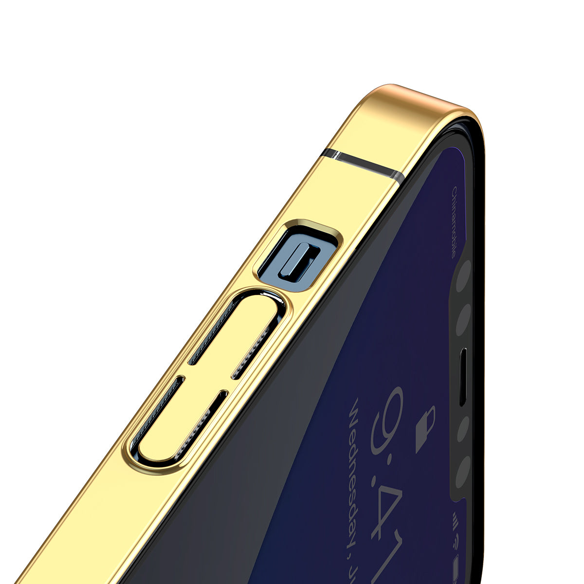 Baseus Glitter iPhone 12 Pro MAX 5.4/6.1/6.7 inch Transparent Fitted Anti Shock Transparent Ultra Thin Back Casing Cover Case