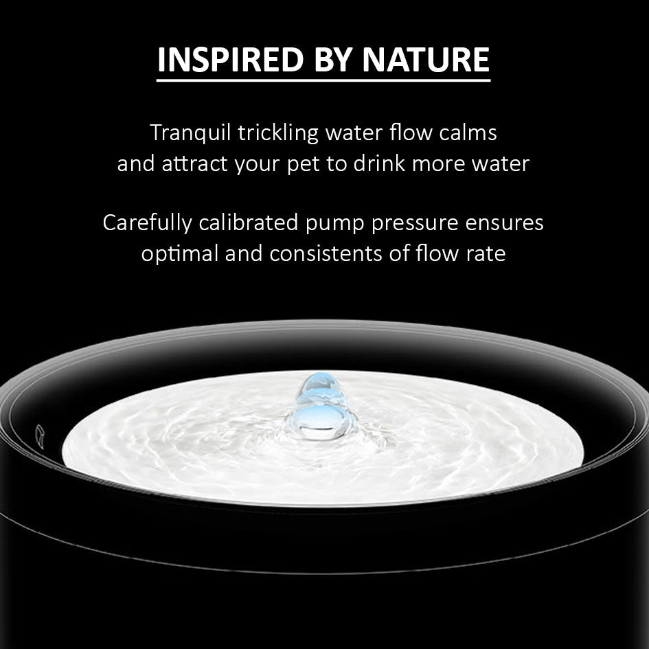 Petkit Pet Smart Water Dispenser Gen 3 1.35L 304 Stainless Steel Inner USB Interface Easy to Wash Low Noise For Dog Cat Eversweet