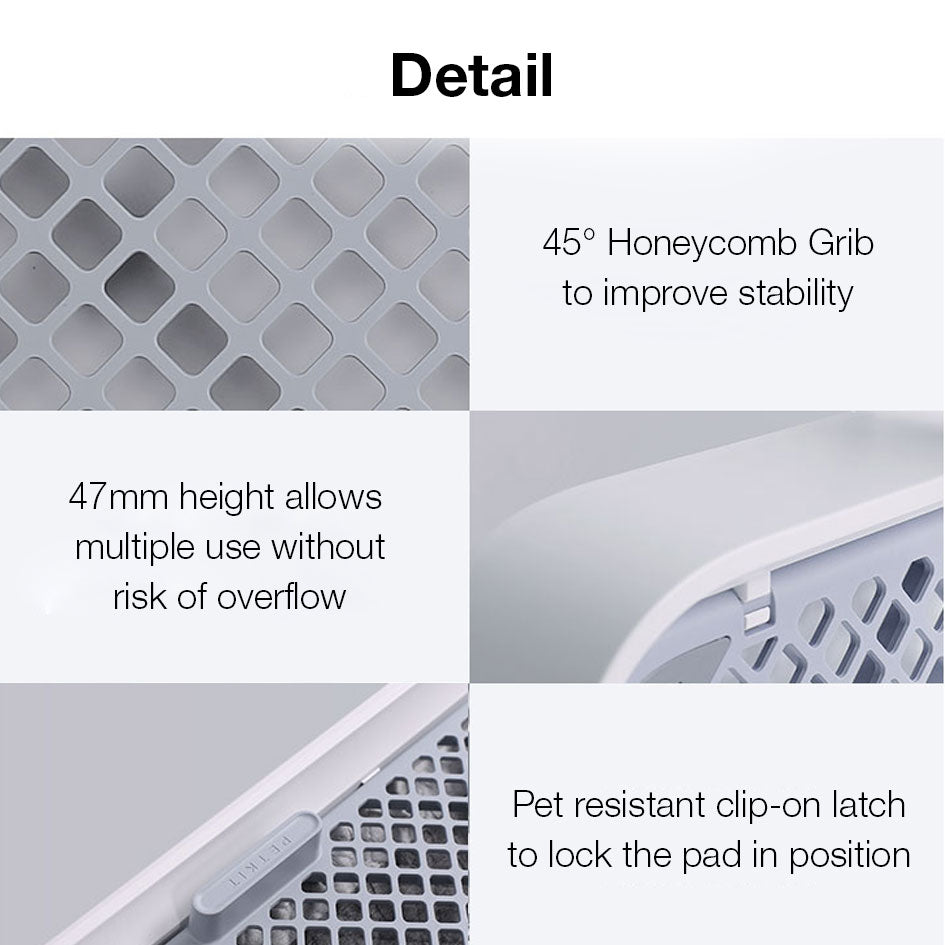 PETKIT PURA Dog Pee Tray Training Toilet Board Detachable Washable Easy to Replace Pee Pad and Corrosion Resistant