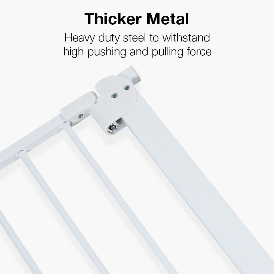 Baby Safety Gate Automatic Close Length Customization Swing Gate For Children Pet