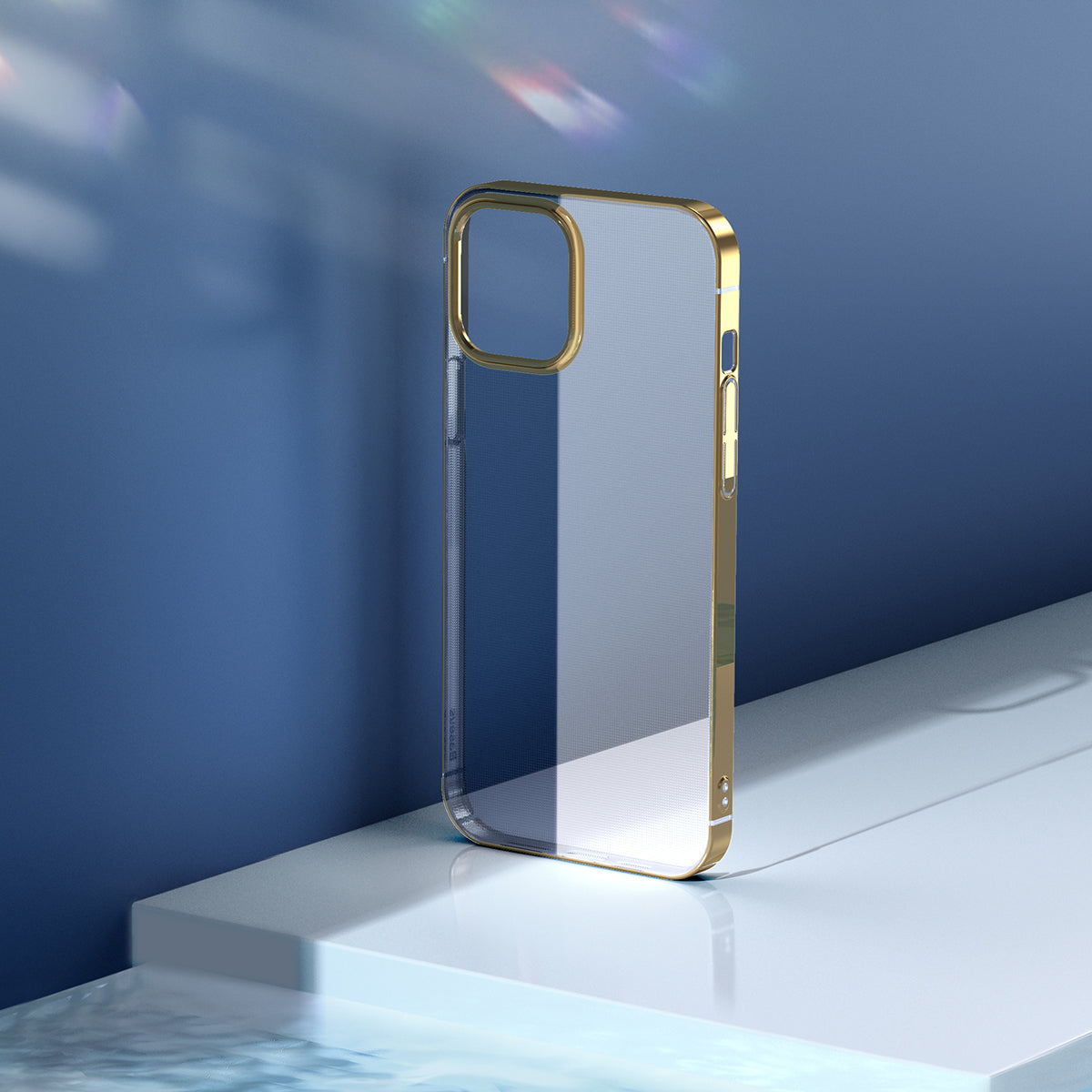 Baseus Glitter iPhone 12 Pro MAX 5.4/6.1/6.7 inch Transparent Fitted Anti Shock Transparent Ultra Thin Back Casing Cover Case