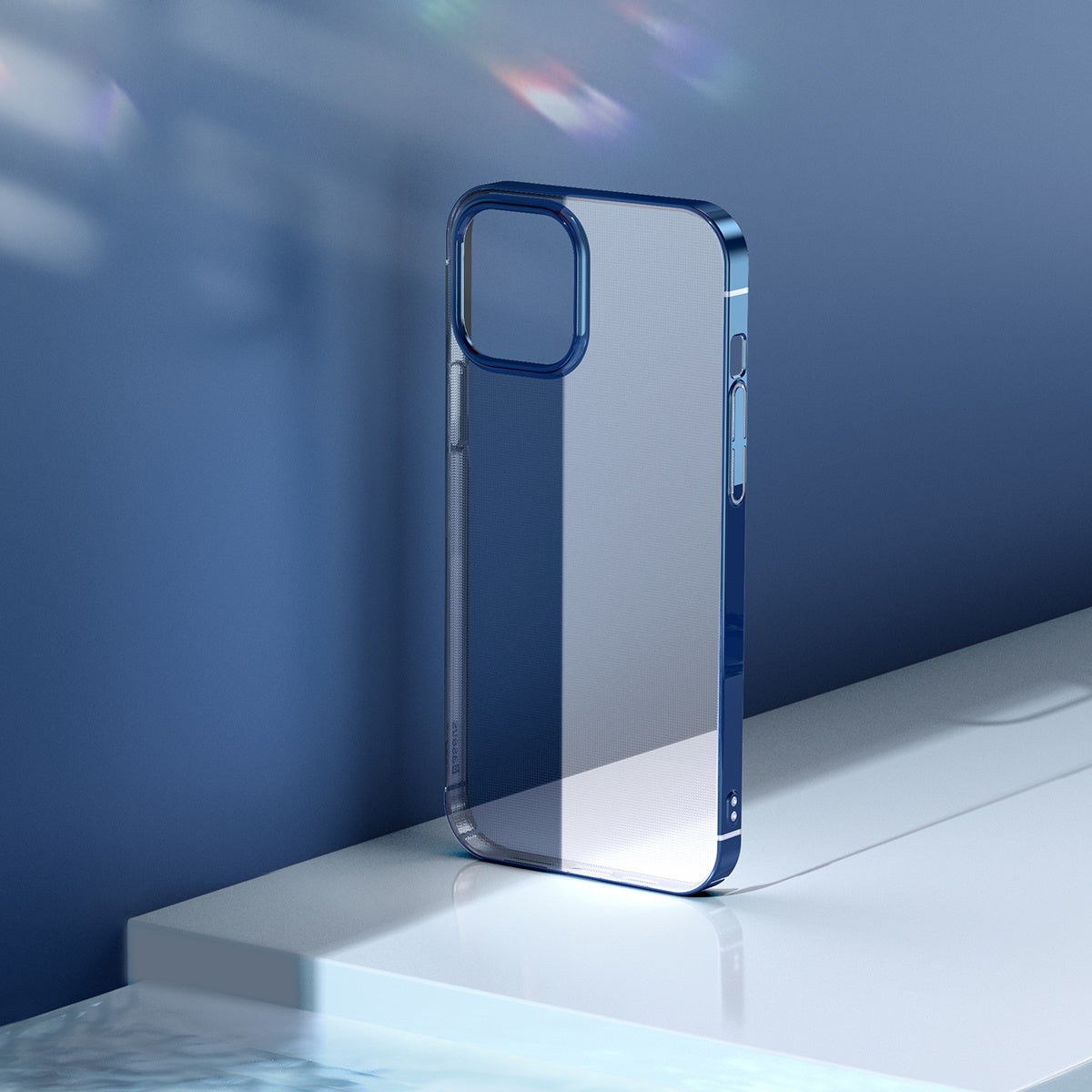 Baseus Glitter iPhone 12 Pro MAX 5.4/6.1/6.7 inch Transparent Fitted Anti Shock Transparent Ultra Thin Back Casing Cover Case