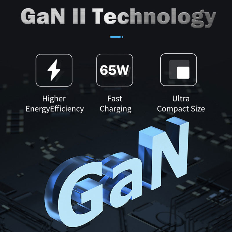 GXM 65W GaN Type C USB C Fast Charger Adapter Safety Mark Wall Charger Laptop MacBook Pro Air Dell XPS iPad Mini Pro iPhone 14 13 12 Pro Max Plus Samsung Galaxy S23 Ultra Huawei Xiaomi OPPO VIVO Charger AC-6501