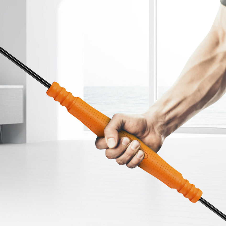 FED Flexi Fitness Bar Multi Functional Elastic Vibrating Training Stick Home Fitness FlexiBar Exercise Rod