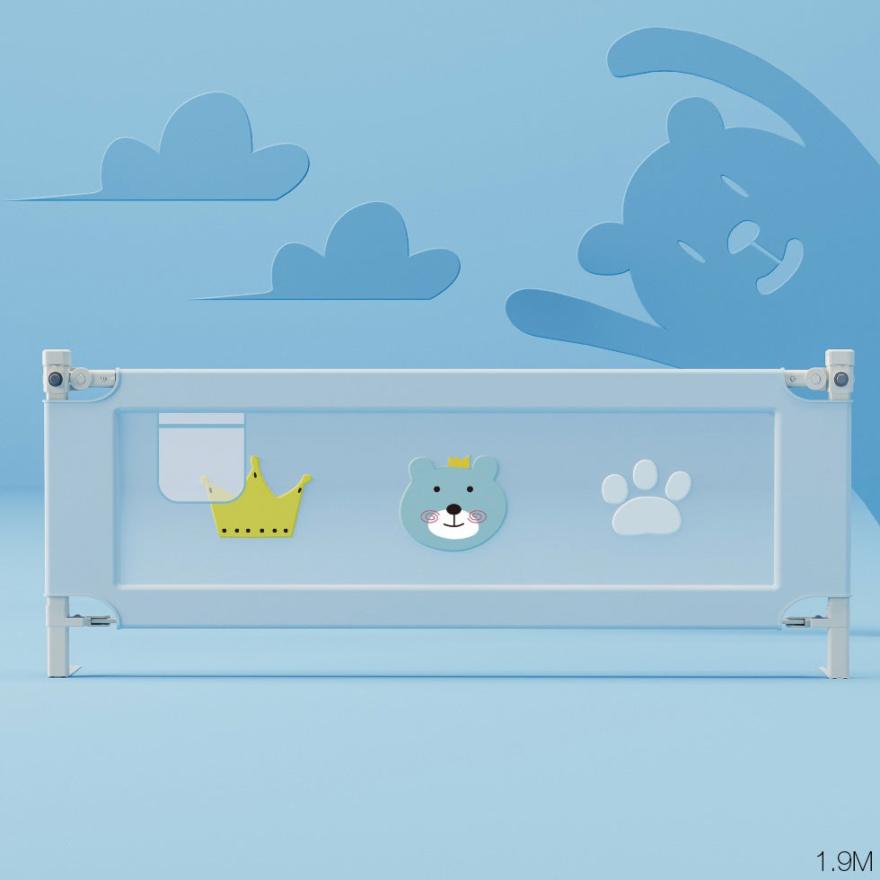 Baby Safety Bed Guard Bedrail Bed Guard Kids Safety Gate Barrier Sturdy Stable Single Sided Lifting Operation Baby Bed Guard Protection