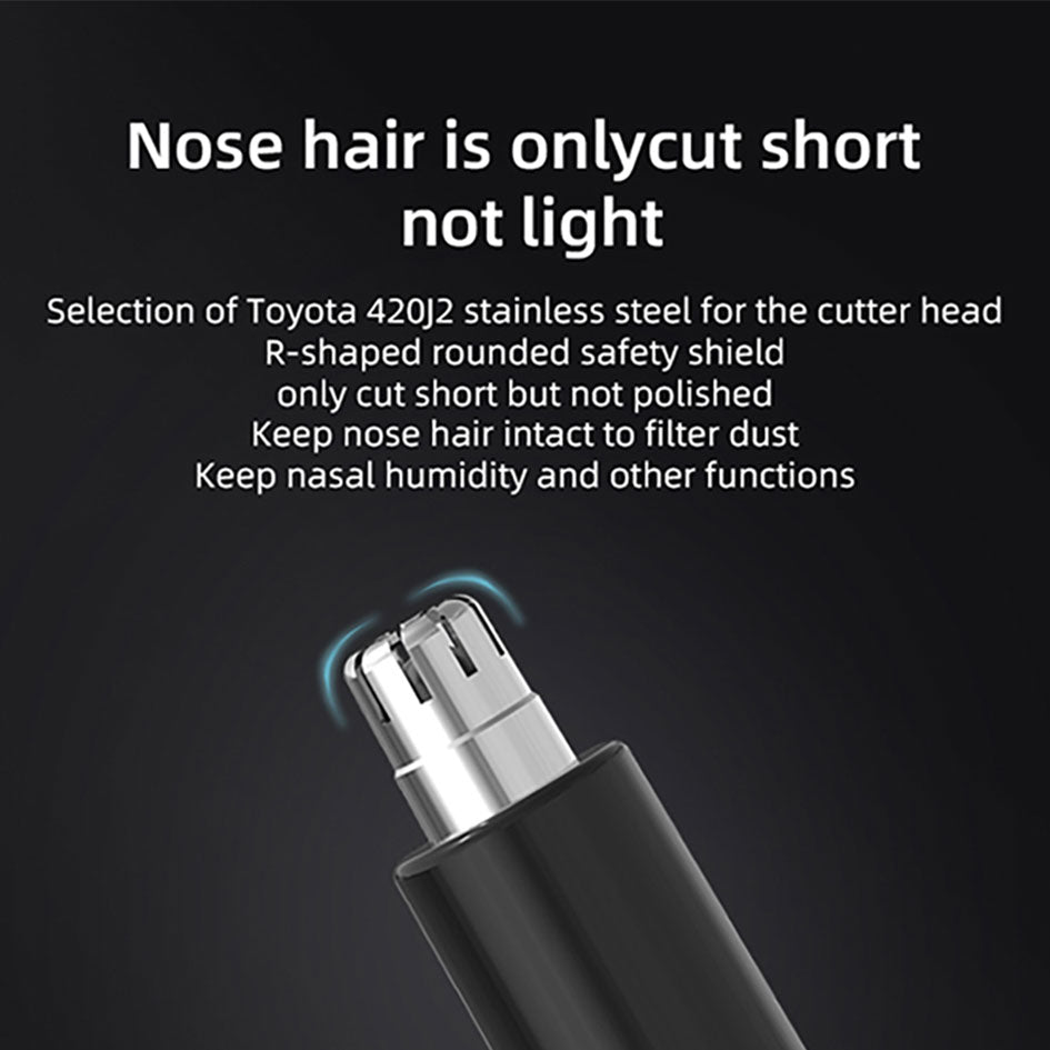 Xiaomi Huanxing HN3 mini electric nose hair trimmer sharp blade body wash portable minimalist design waterproof safe for family