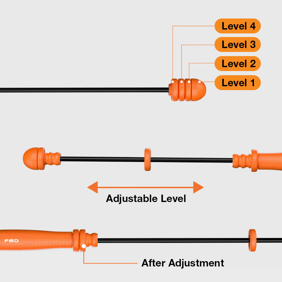 FED Flexi Fitness Bar Multi Functional Elastic Vibrating Training Stick Home Fitness FlexiBar Exercise Rod