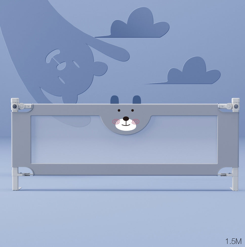 Baby Safety Bed Guard Bedrail Bed Guard Kids Safety Gate Barrier Sturdy Stable Single Sided Lifting Operation Baby Bed Guard Protection