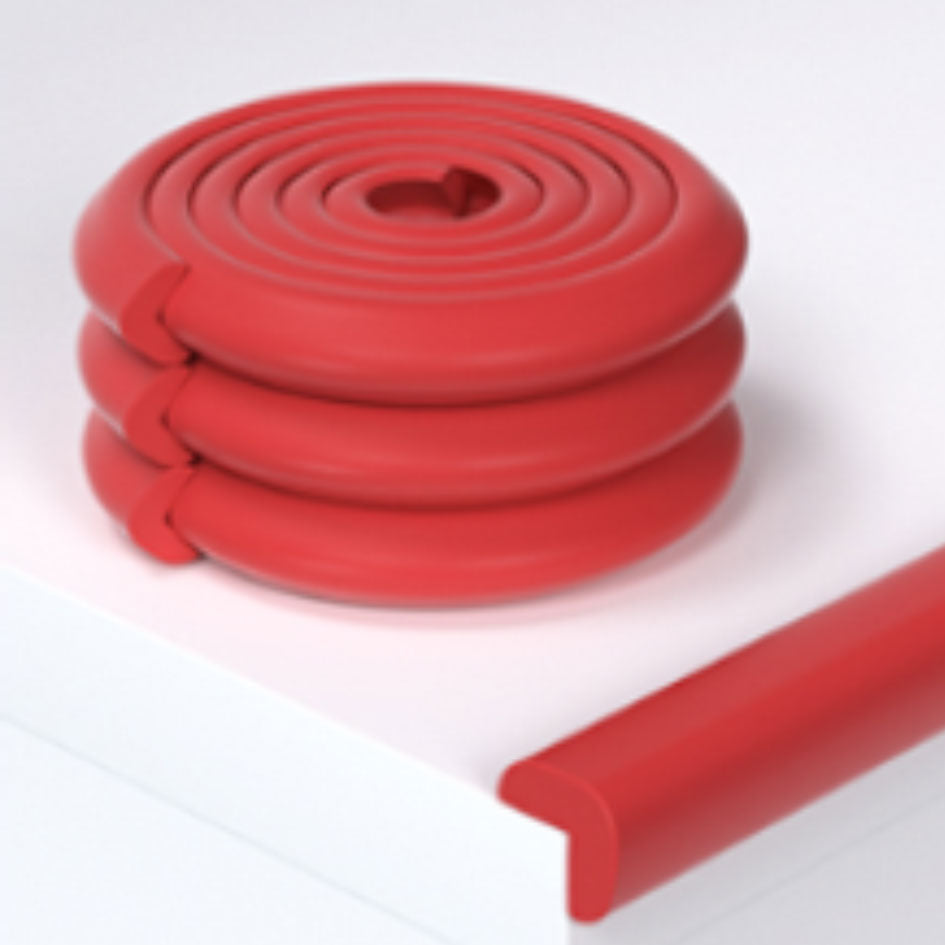 Beideli Baby Edge Protection Stripe High Density Soft Anti Collision Impact Resistance NBR Material Silicone Bumper Safety Stripe