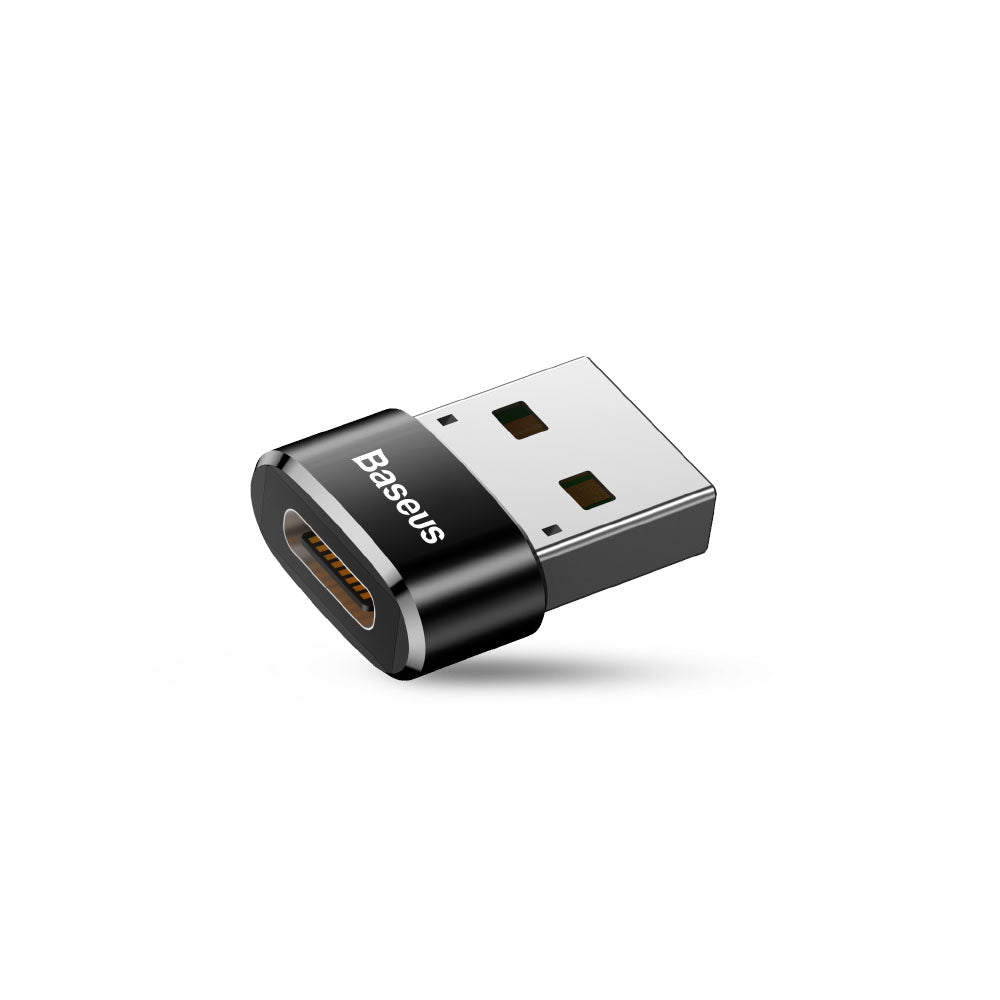 Baseus Mini 3A Type USB C Female to USB Male Adapter OTG Converter Charger Plug USB TYPE C to USB