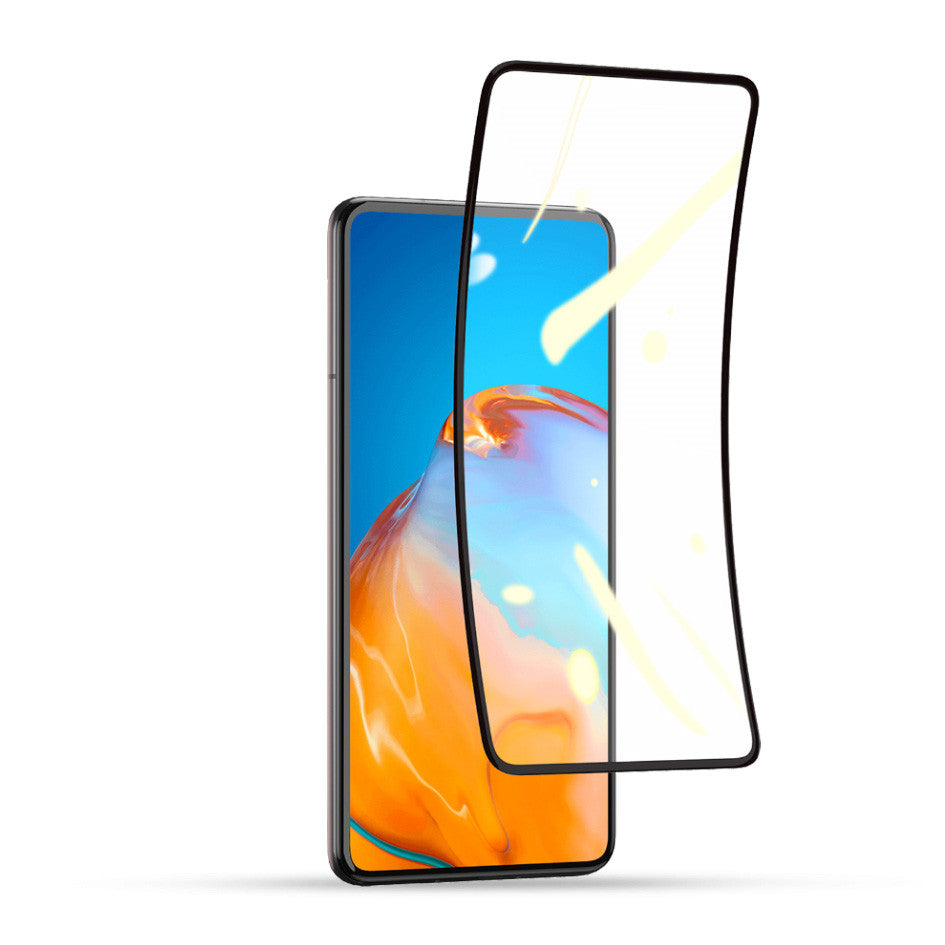 Baseus Huawei P40 PET Soft Film 2Pcs Set 9H Anti Shock Full Screen Coverage 0.15mm HD Clear Tempered Glass Screen Protector