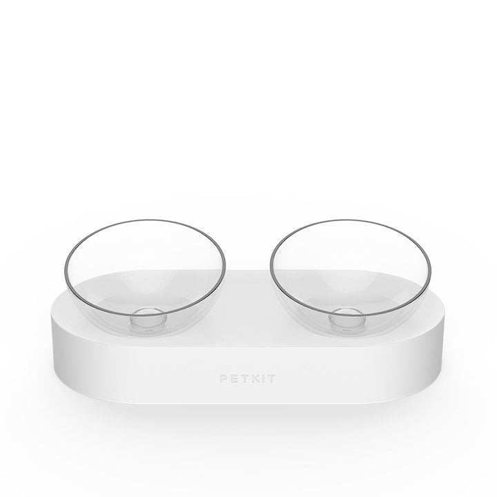 PETKIT Dual Adjustable Feeding Bowl 15° Adjustable Detachable Design PC 304 Stainless Steel Bowls
