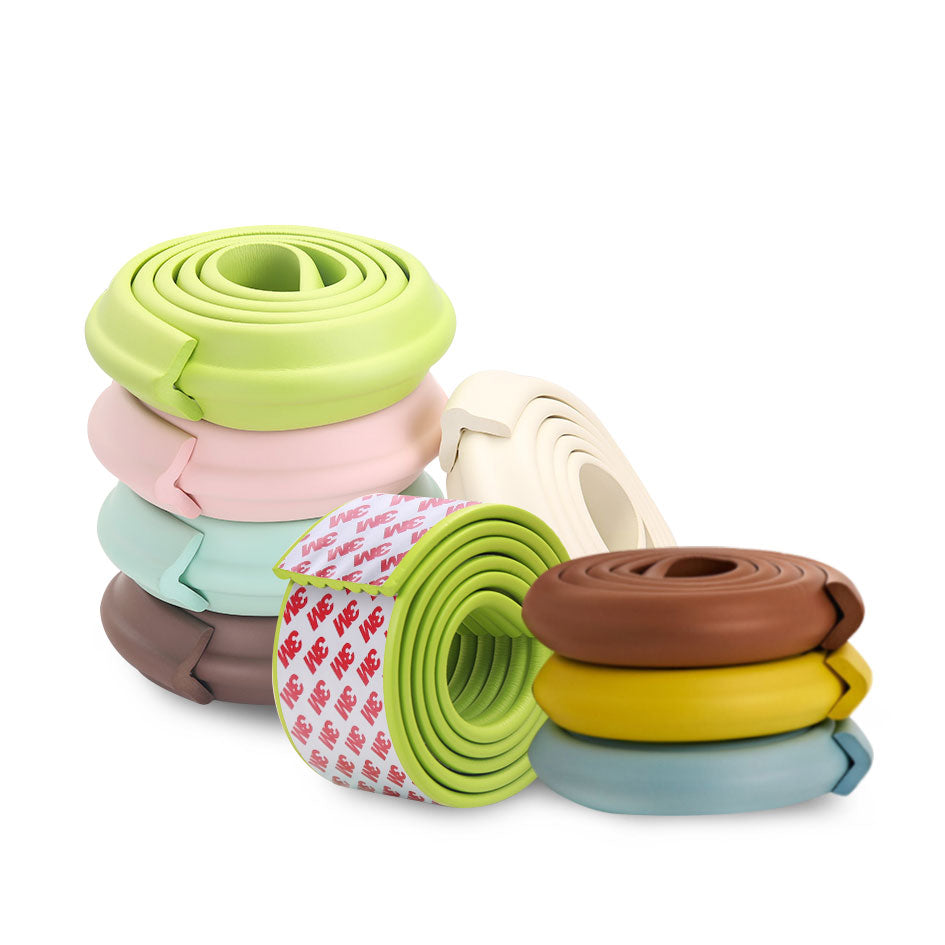 Beideli Baby Edge Protection Stripe High Density Soft Anti Collision Impact Resistance NBR Material Silicone Bumper Safety Stripe
