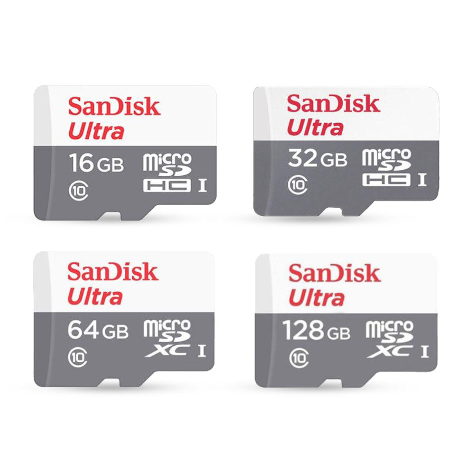 SanDisk Ultra Class10 Micro SD Memory Card 16GB 32 GB 64GB 128GB Fast Speed Camera GPS Mobile Tablet HD Video 100MBs SD Card